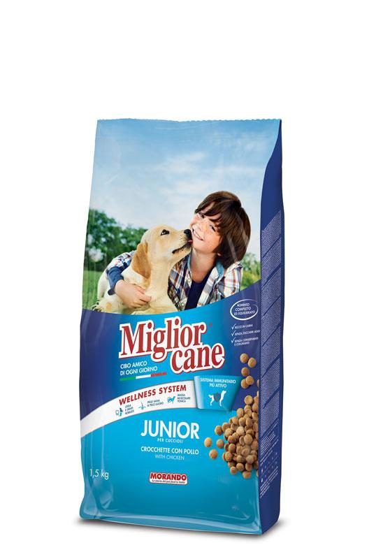 Miglior Cane Junior Kibbles With Chicken 1.5Kg Pet Shop