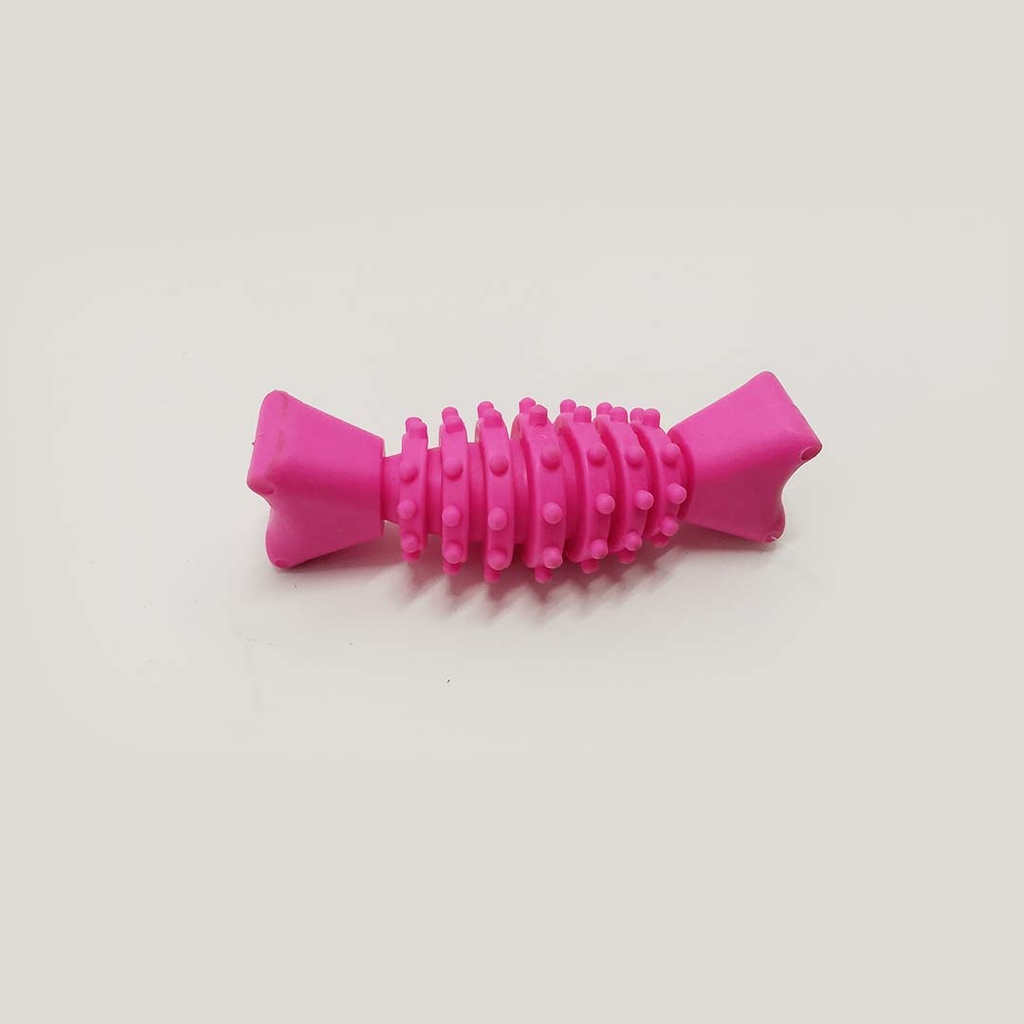 Toy Fish Bone Chewable With Gear Ring