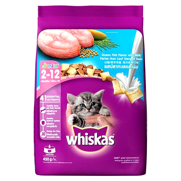 Whiskas kitten ocen fish & milk 1.1Kg