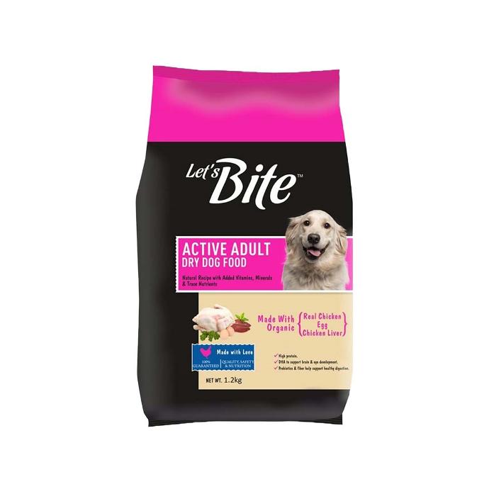 Let's Bite Active Adult 1.2Kg