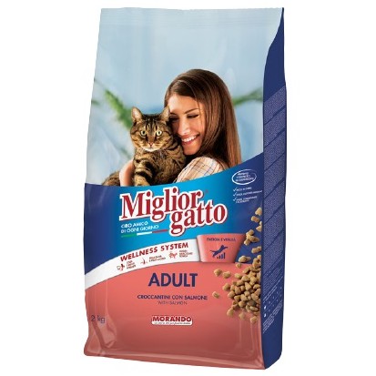 Miglior Gatto Adult Kibbles With Salmon 1.5Kg