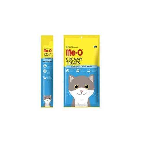 Me-O Creamy Treat Chi & Liver 15gX4