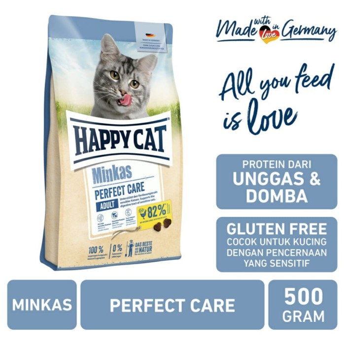 Happy Cat Adult Minkas Perfect Care 500g