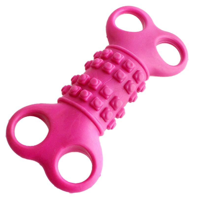 Toy Bone Rubber with 4 Holes