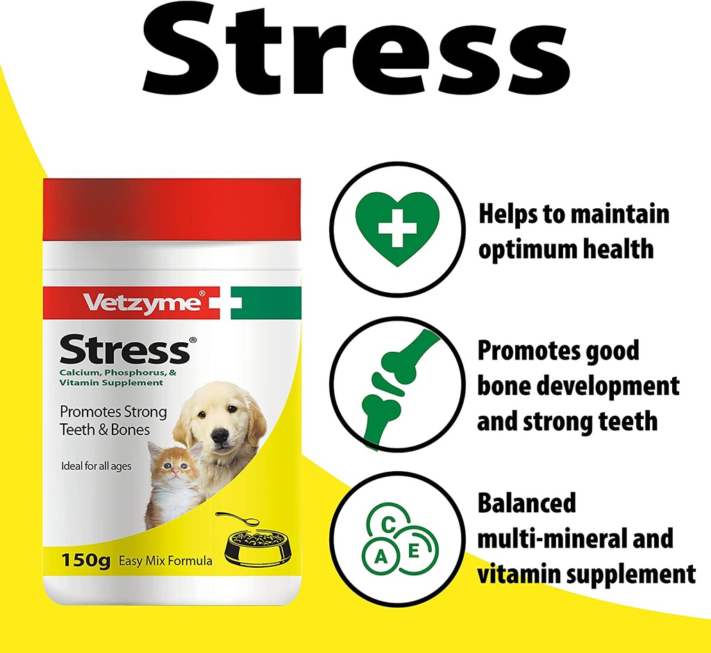 Vetzyme stress powder-150g