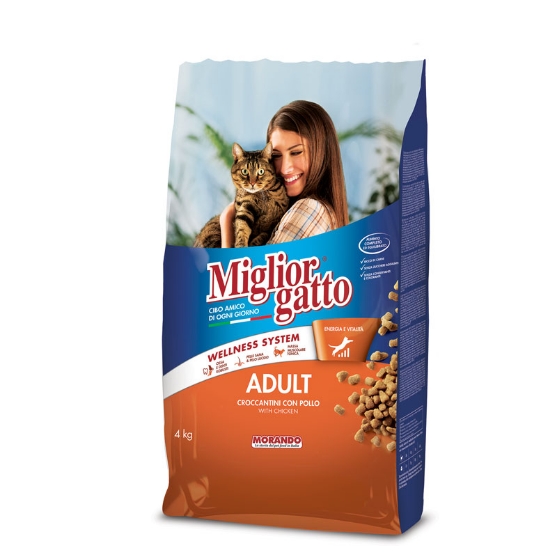 Miglior Gatto Adult Kibbles With Chicken 4Kg