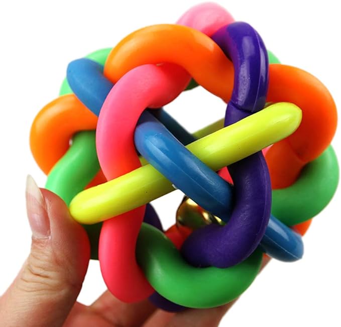 Toy Ball With Bell - S