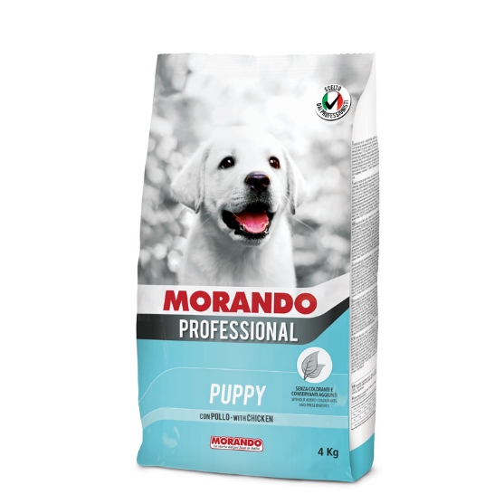 Morando Professional Puppy Kibble With Chicken 4Kg