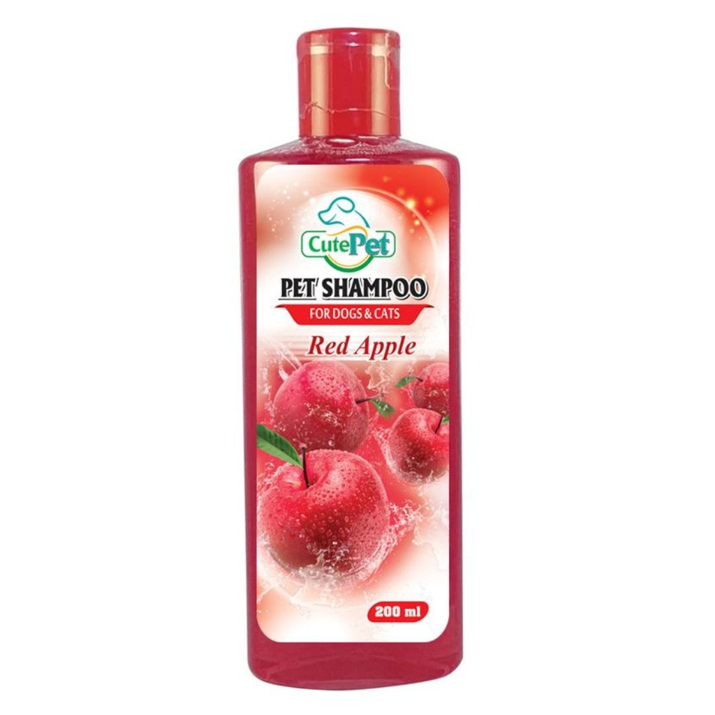 Cute Pet Conditioning Shampoo Red Apple 200ml