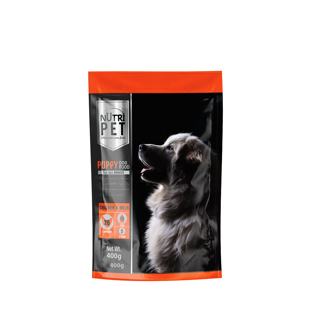 Nutri Pet Puppy Chicken & Milk 400g