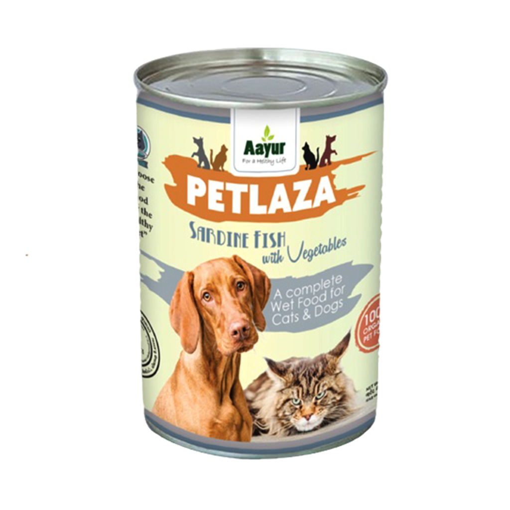 Aayur Cat & Dog Adult Sardine Fish With Vegetable 380g