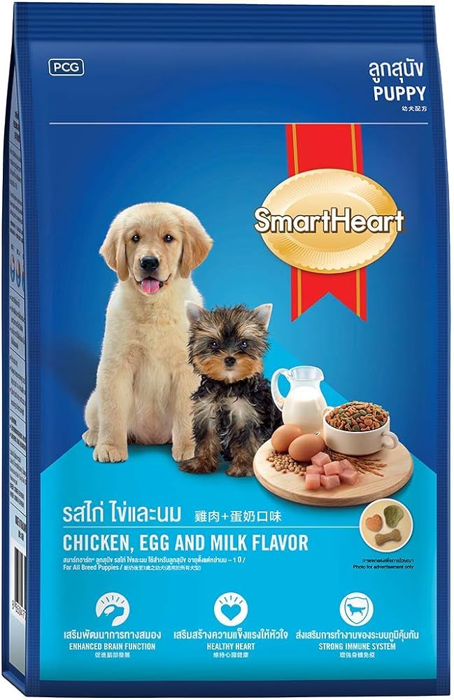 Smart Heart Puppy Chicken, Egg & Milk 450g