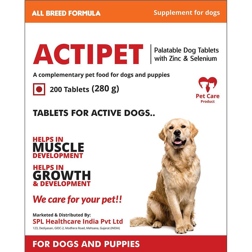[PC00008] Actipet Tablet 200, Rs.1,955.00, OPD Rs.1,955.00