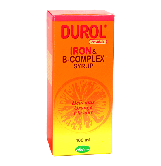 [PC00672] Durol Iron & B complex Syr 200ml, Rs.325.00