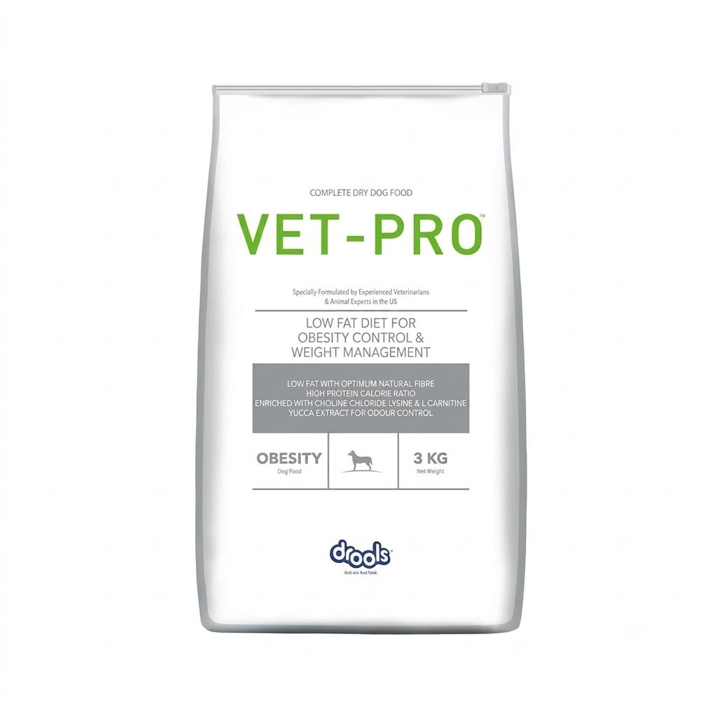 Drools Vet Pro Dog Obesity 3Kg