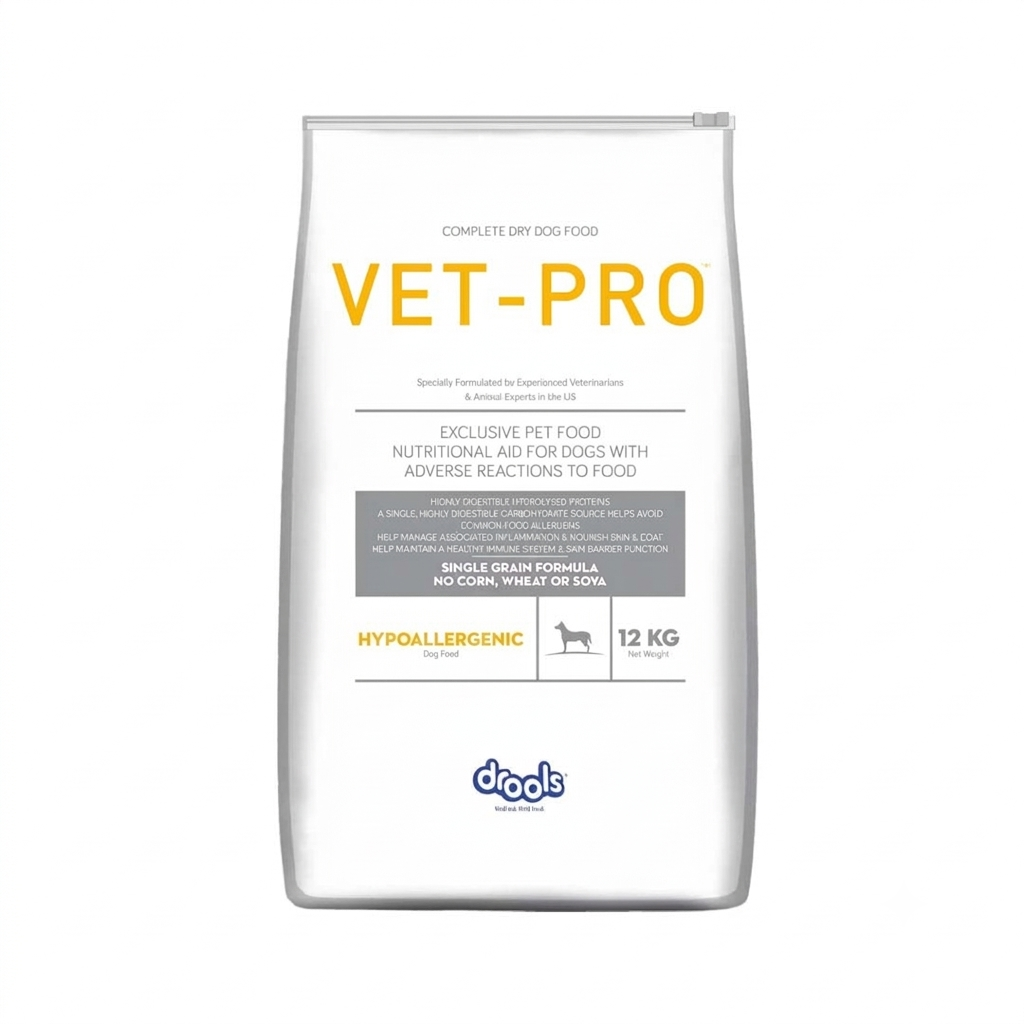 Drools Vet Pro Dog Hypoallergenic 12Kg
