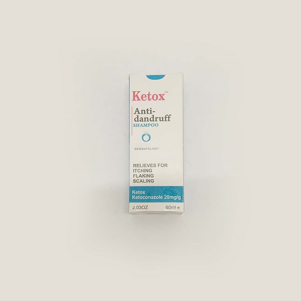 [PC03000] Ketox Anti Dandruff Shampoo 60ml, Rs.970.00, OPD Rs.970.00