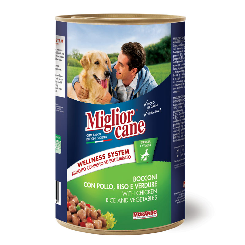 [PC01239] Miglior Cane Chunks With Chicken, Rice & Vegetables 1250g, Rs.1,550.00, OPD Rs.1,550.00
