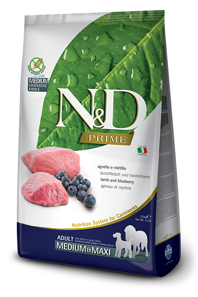 [PC02572] N&D Prime Adult Medium & Maxi Lamb & Blueberry 2Kg, Rs.13,120.00, OPD Rs.13,120.00