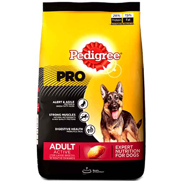 [PC01560] Pedigree Pro Active Adult 10Kg, Rs.14,500.00, OPD Rs.14,500.00