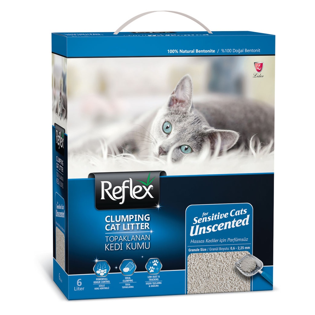 [PC02901] Reflex Cat Litter Unscented 10L, Rs.3,950.00, OPD Rs.3,950.00