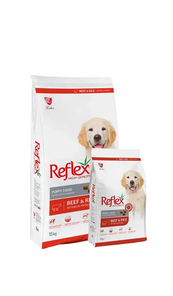[PC01659] Reflex Puppy Beef 15Kg, Rs.15,550.00