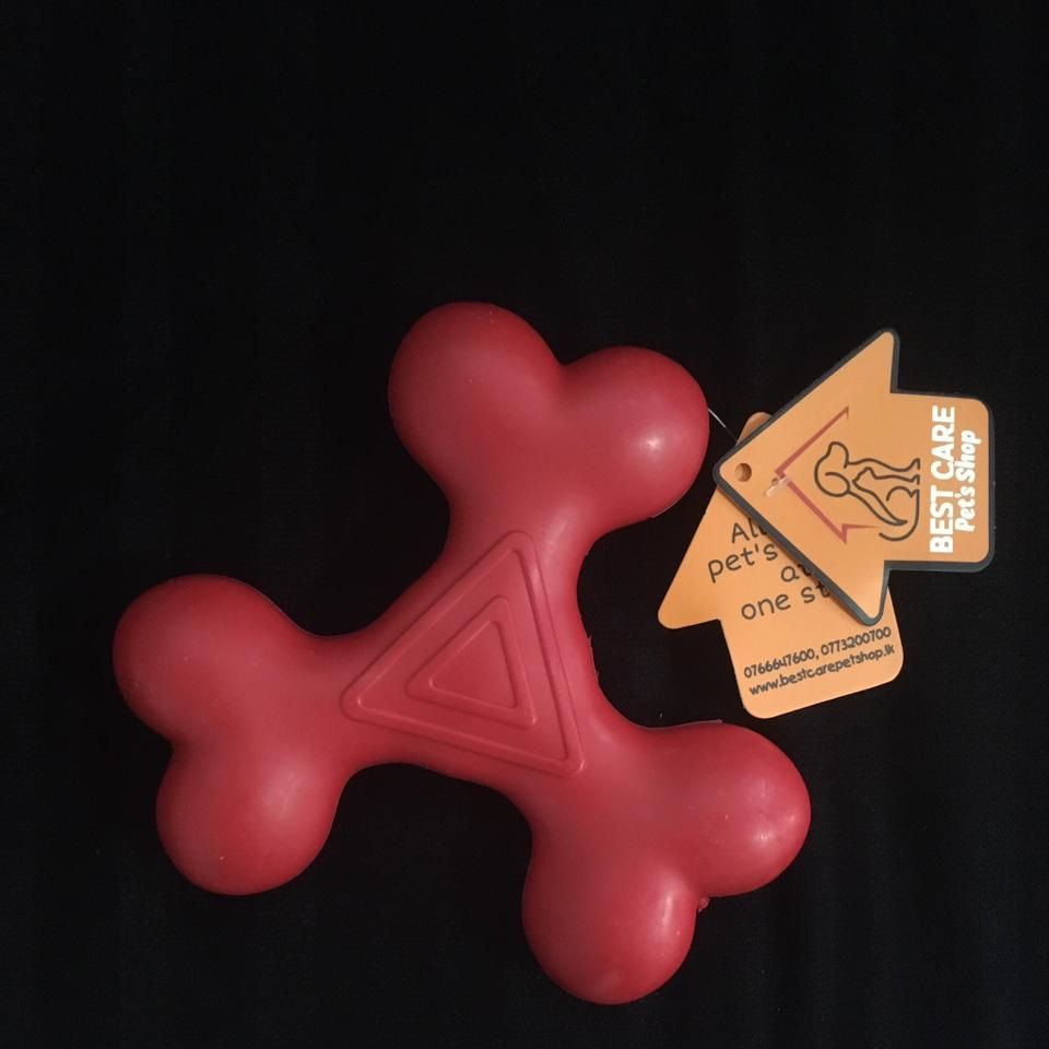 [PC02080] Toy Rubber Triangle Bone Chewable Red, Rs.2,200.00, OPD Rs.2,200.00