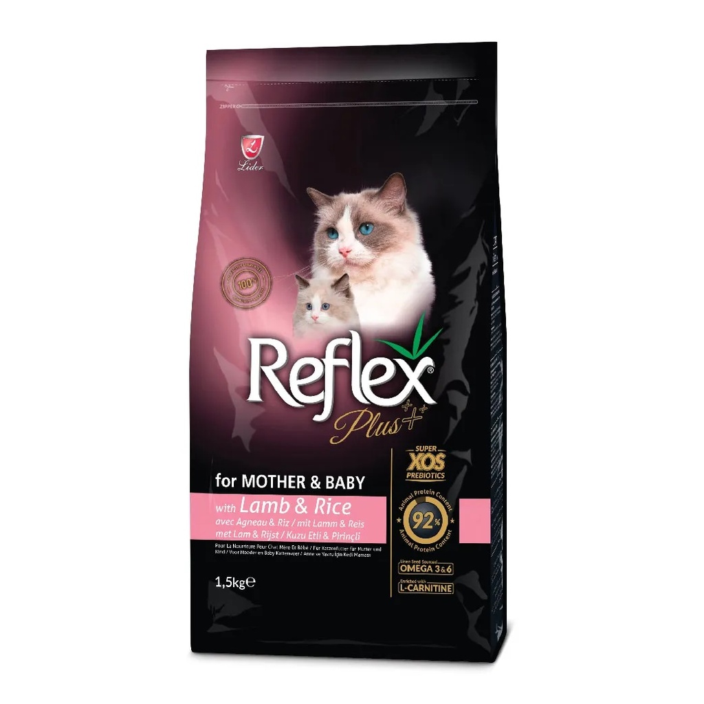 [PC02365] Reflex Cat Mother & Baby Lamb & Rice 1.5Kg (1), Rs.4,950.00, OPD Rs.4,950.00