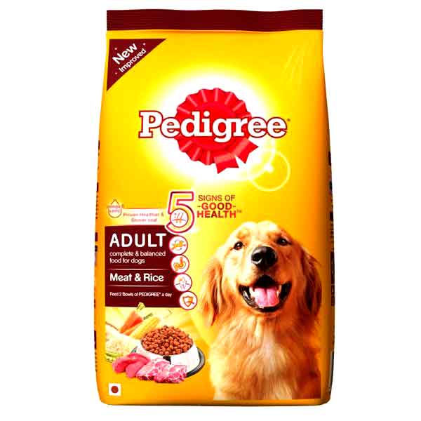 [PC02222] Pedigree Adult Meat & Rice 1Kg (3), Rs.2,100.00, OPD Rs.2,100.00
