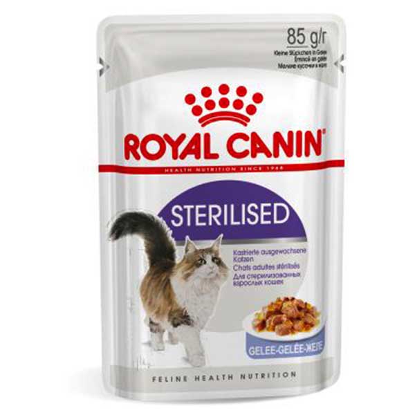 [PC03937] Royal canin Cat sterilized Jelly Pouch 85g (1), Rs.510.00, OPD Rs.510.00