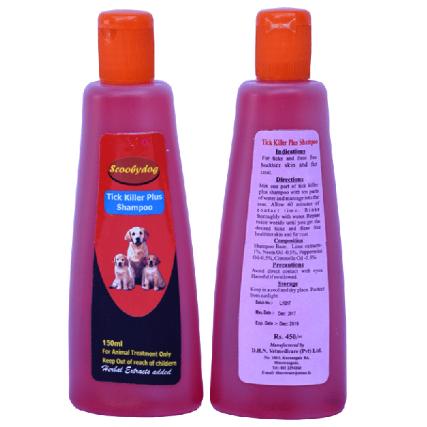 [PC03980] Scooby dog tick killer shampoo 150ml (1), Rs.850.00, OPD Rs.850.00