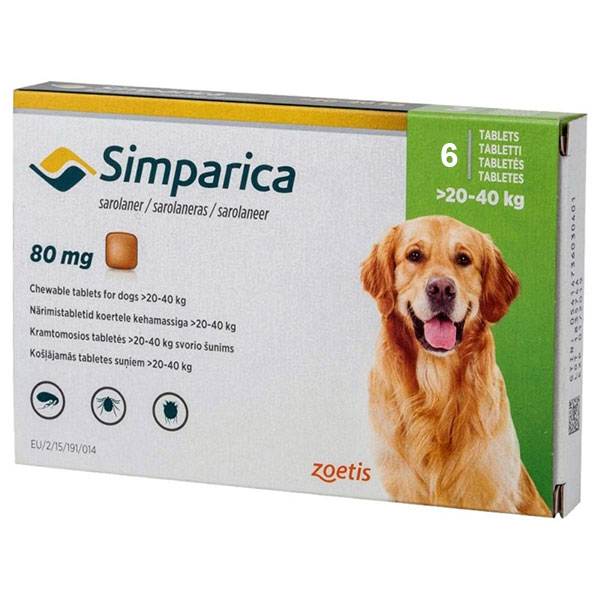 [PC03988] Simparica (44.1-88.0 lb) 20-40Kg (2), Rs.5,439.00