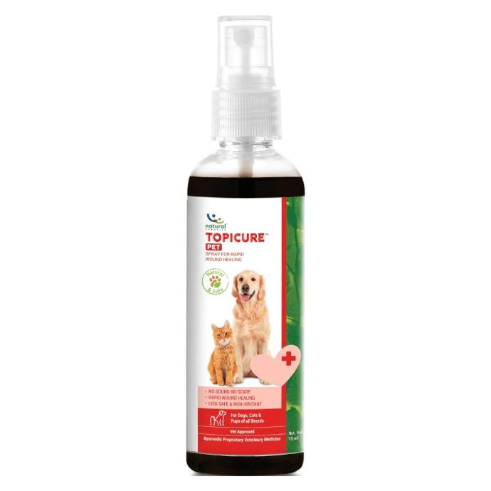 [PC02545] Topicure Pet Wound Spray 75ml (4), Rs.1,400.00