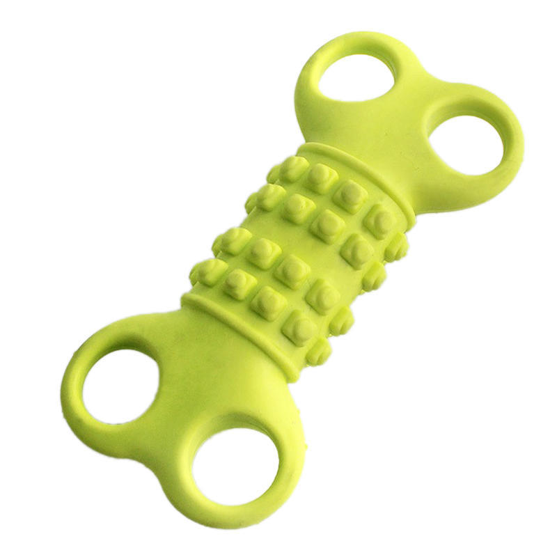 Toy Bone Rubber With 4 Holes