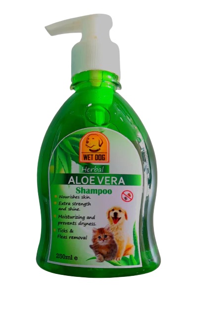 [PC02412] Wet Dog Aloevera Shampoo 250ml (4), Rs.800.00, OPD Rs.800.00