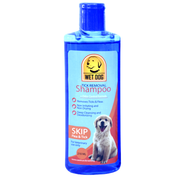 [PC04077] Wet Dog Tick Removal Shampoo 210ml (6), Rs.875.00