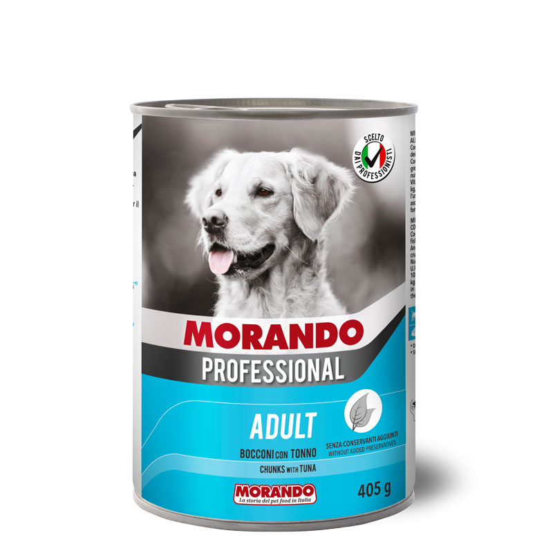[PC02732] Morando Professional Dog Adult Chunk With Tuna 405g, Rs.650.00, OPD Rs.650.00