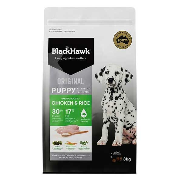 [PC00208] Blackhawk Puppy Chicken & rice 20kg, Rs.31,500.00