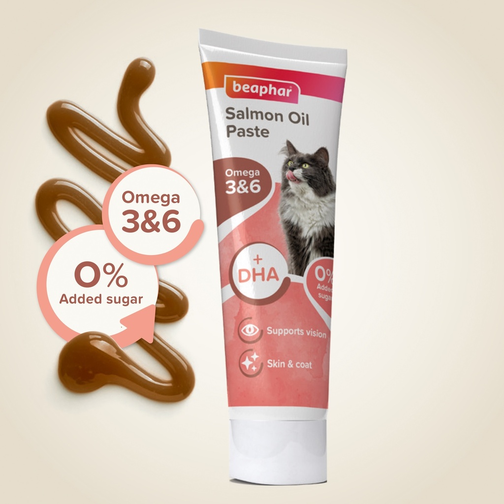 [PC03128] Beaphar Salmon Oil Paste For Cat 100g, Rs.2,850.00