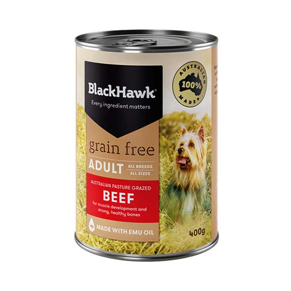 [PC03541] Blackhawk Adult Grain Free Beef  400g (4), Rs.980.00, OPD Rs.980.00