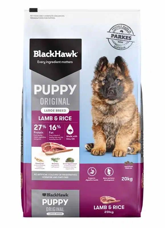 [PC02362] Blackhawk Puppy Large Breed Lamb & Rice 20Kg (4), Rs.39,500.00, OPD Rs.39,500.00