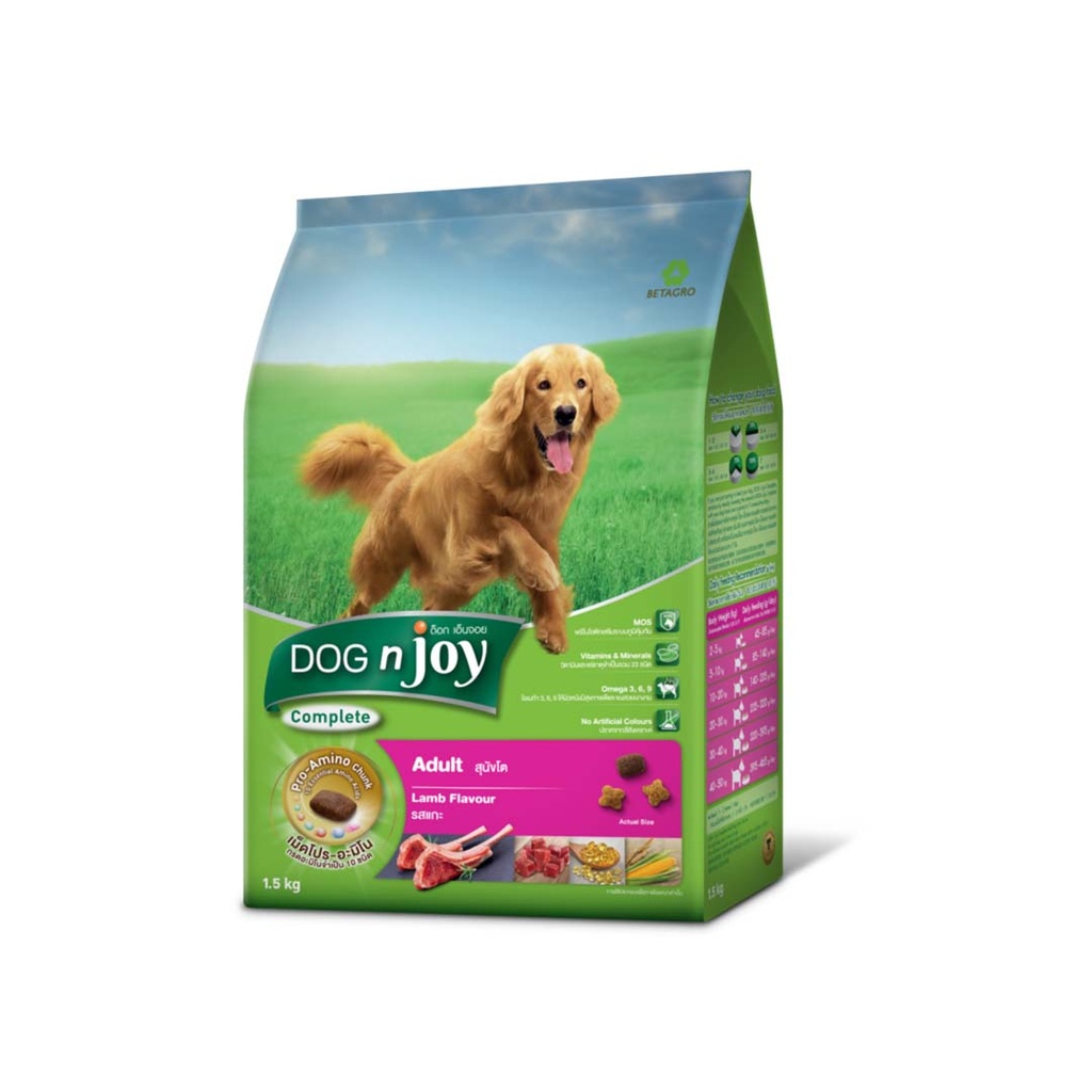 [PC03134] Dog N Joy Dog Adult Lamb 1.5Kg (3), Rs.2,500.00, OPD Rs.2,500.00