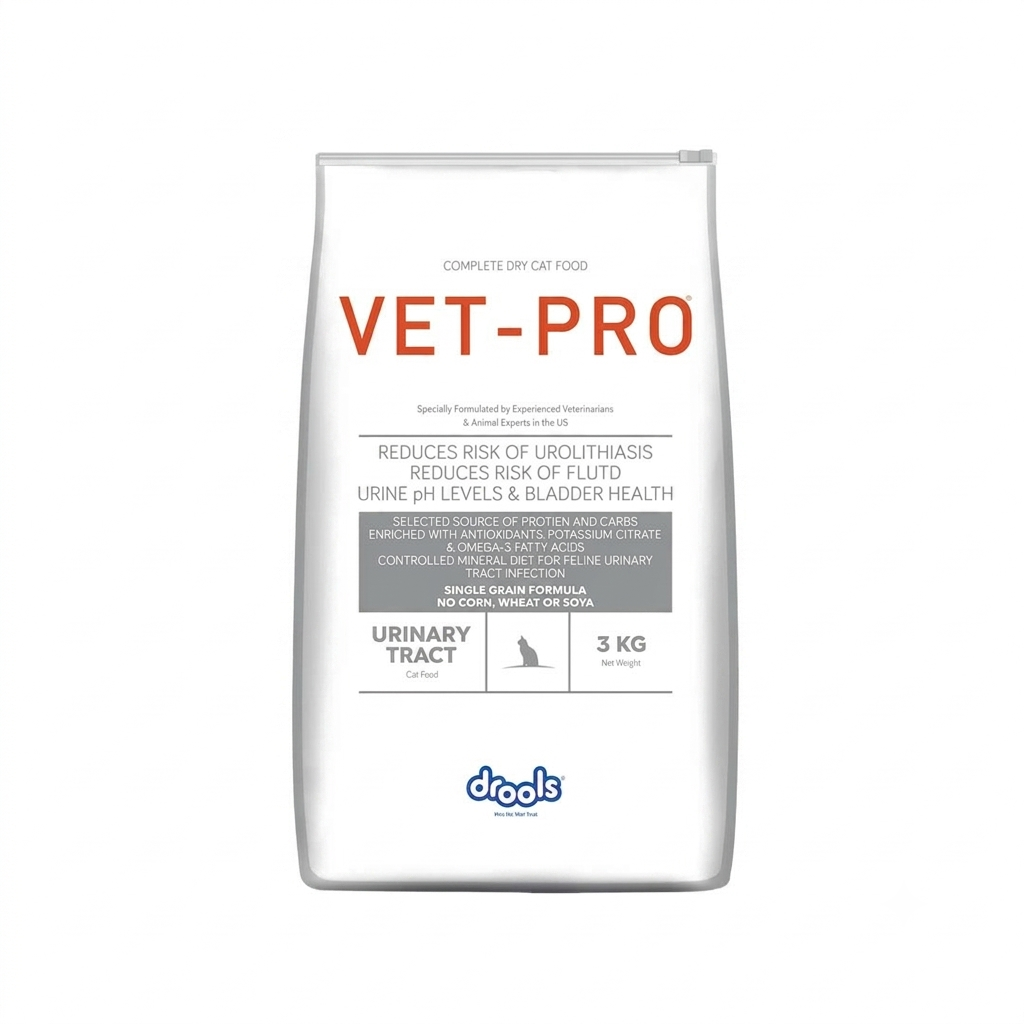 [PC03735] Drools Vet Pro Cat Urinary Tract 3Kg, Rs.15,500.00, OPD Rs.15,500.00