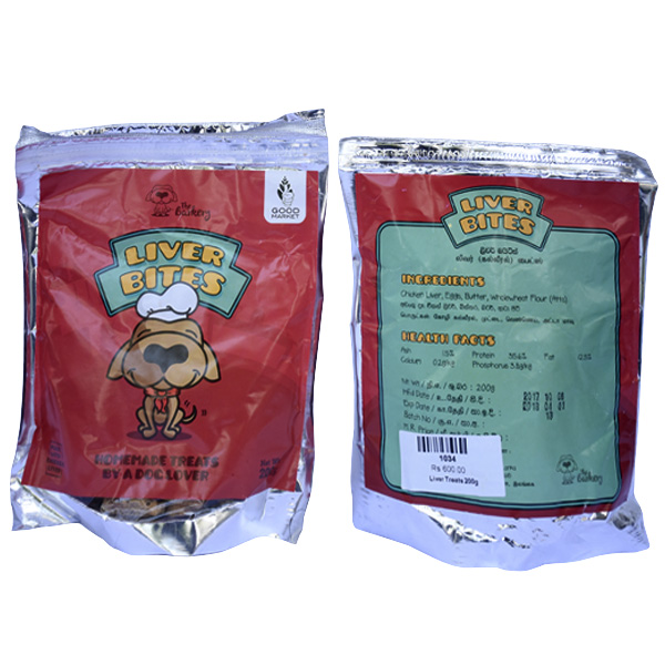[PC01158] Liver Bites 200g (3), Rs.900.00