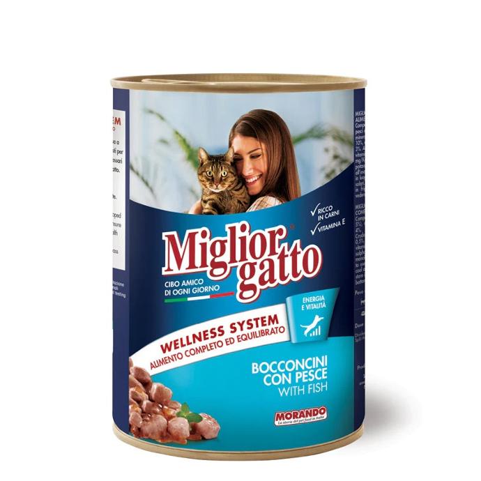 [PC03795] Miglior Gatto Chunks With Fish 405g (4), Rs.590.00, OPD Rs.590.00