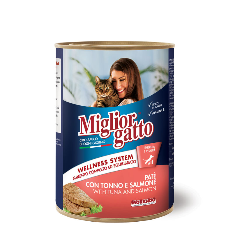 [PC03798] Miglior Gatto Pate With Tuna & Salmon 400g (3), Rs.590.00, OPD Rs.590.00