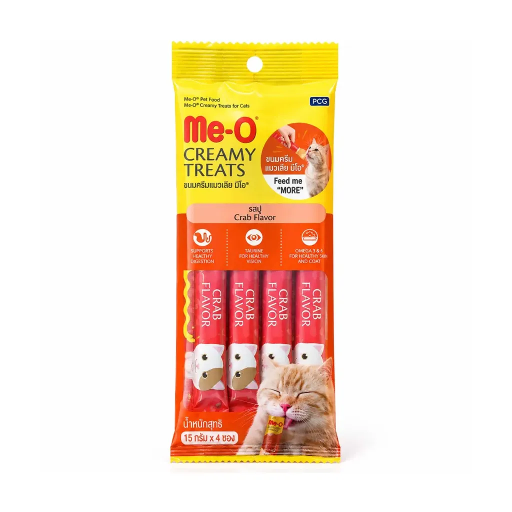 [PC03758] Me-O Creamy Treat Crab 15gX4 (3), Rs.630.00