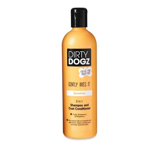 [PC00556] Dirty dogz shampoo ordour control/sensitive 400ml