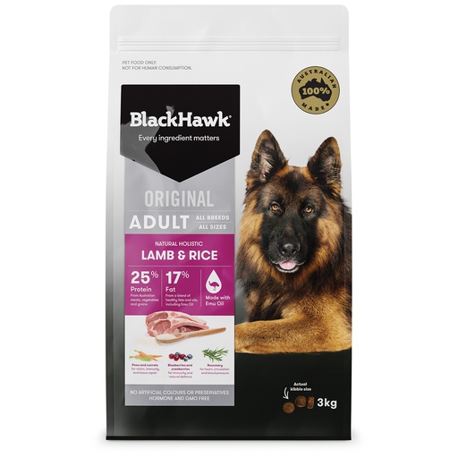 Blackhawk Adult Lamb & Rice 03kg