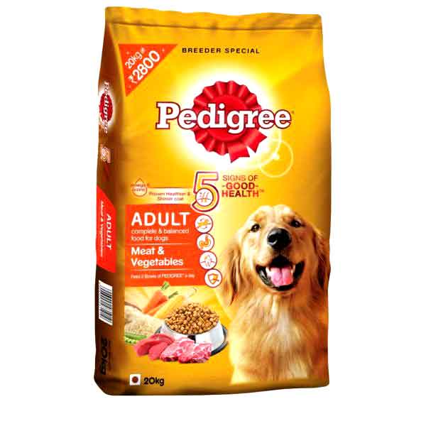 Pedigree Adult Meat & Vegi 20Kg | Pet Shop